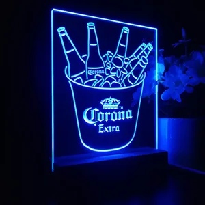 Corona Extra Ice Bucket Beer LED Desk Light