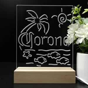 Corona Extra Palm Tree LED Desk Light