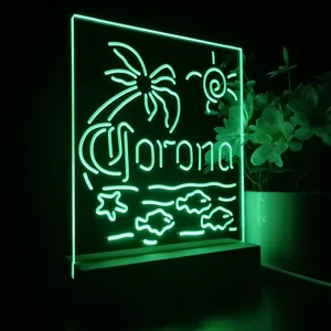 Corona Extra Palm Tree LED Desk Light