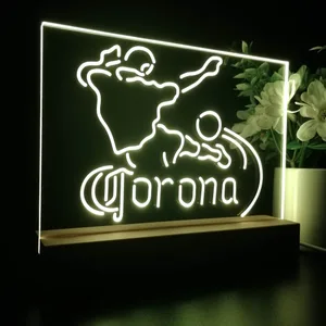 Corona Extra Soccer 1 LED Desk Light