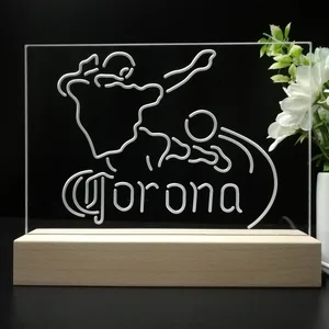 Corona Extra Soccer 1 LED Desk Light