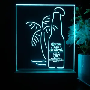 Corona Extra Tropical Bottle LED Desk Light