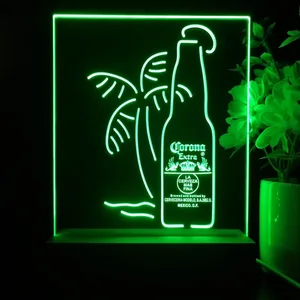 Corona Extra Tropical Bottle LED Desk Light