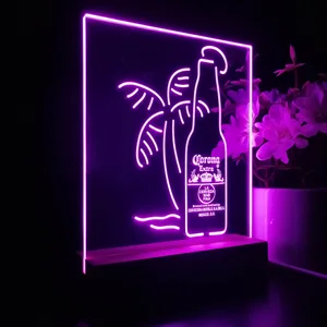 Corona Extra Tropical Bottle LED Desk Light