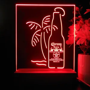 Corona Extra Tropical Bottle LED Desk Light