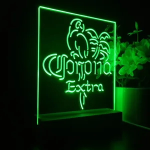 Corona Extra Tropical Parrot 1 LED Desk Light