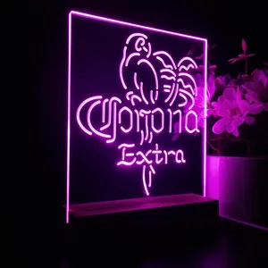 Corona Extra Tropical Parrot 1 LED Desk Light