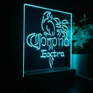 Corona Extra Tropical Parrot 1 LED Desk Light