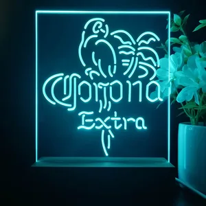 Corona Extra Tropical Parrot 1 LED Desk Light