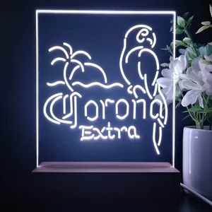 Corona Extra Tropical Parrot 2 LED Desk Light