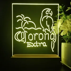 Corona Extra Tropical Parrot 2 LED Desk Light