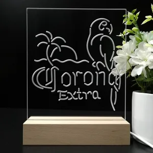 Corona Extra Tropical Parrot 2 LED Desk Light