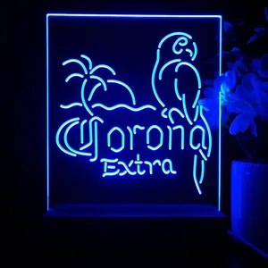 Corona Extra Tropical Parrot 2 LED Desk Light