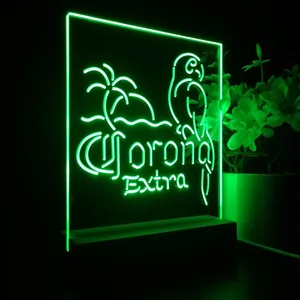 Corona Extra Tropical Parrot 2 LED Desk Light