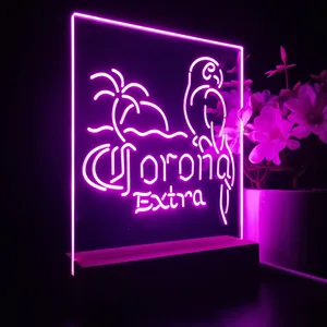 Corona Extra Tropical Parrot 2 LED Desk Light