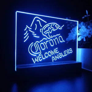 Corona Fishing Welcome Anglers LED Desk Light
