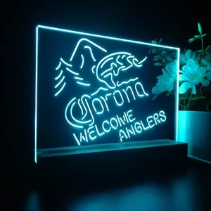 Corona Fishing Welcome Anglers LED Desk Light
