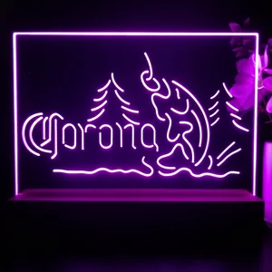 Corona Lake Trout Fishing LED Desk Light