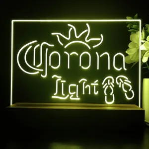 Corona Light Flip Flops LED Desk Light