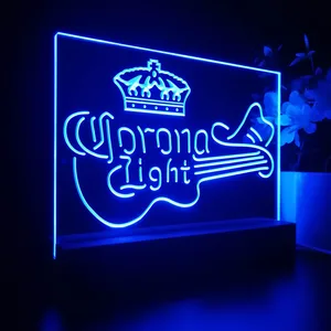 Corona Light Guitar LED Desk Light