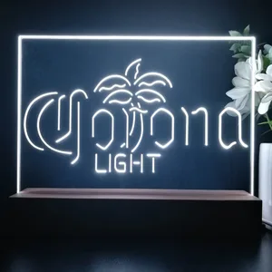 Corona Light Palm Tree LED Desk Light
