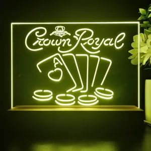 Crown Royal Cards LED Desk Light