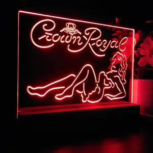 Crown Royal Girl 1 LED Desk Light