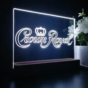Crown Royal Logo LED Desk Light