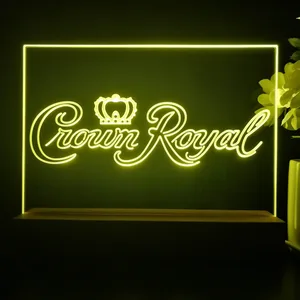 Crown Royal Logo LED Desk Light