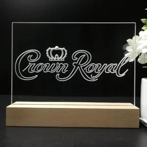 Crown Royal Logo LED Desk Light