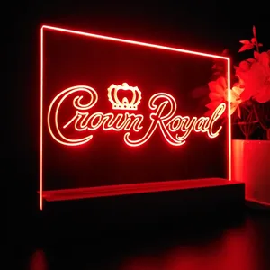 Crown Royal Logo LED Desk Light