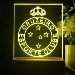 Cruzeiro Logo LED Desk Light