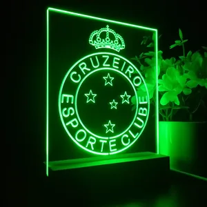 Cruzeiro Logo LED Desk Light