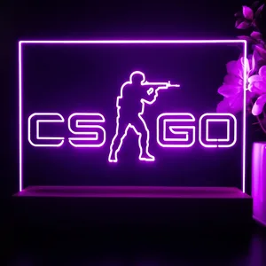 CS GO Shooter 2 LED Desk Light