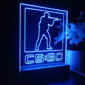 CS GO Shooter LED Desk Light