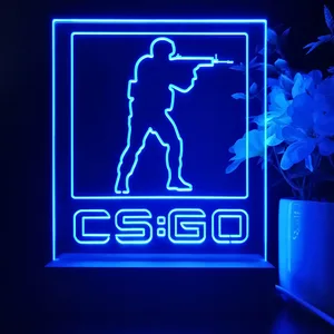CS GO Shooter LED Desk Light
