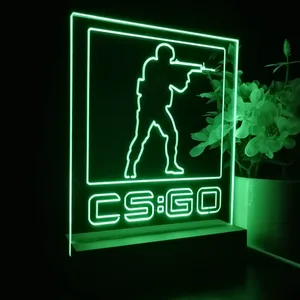 CS GO Shooter LED Desk Light