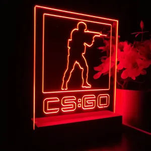 CS GO Shooter LED Desk Light