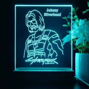 Cyberpunk 2077 Johnny Silverhand LED Desk Light