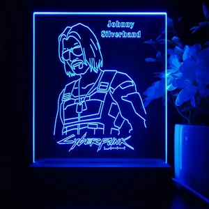 Cyberpunk 2077 Johnny Silverhand LED Desk Light