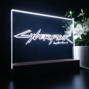 Cyberpunk 2077 Logo LED Desk Light