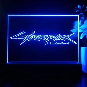 Cyberpunk 2077 Logo LED Desk Light