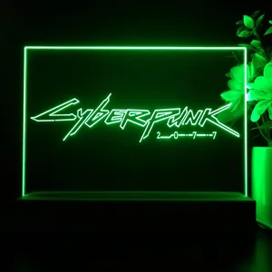 Cyberpunk 2077 Logo LED Desk Light
