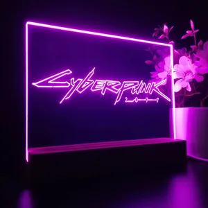 Cyberpunk 2077 Logo LED Desk Light