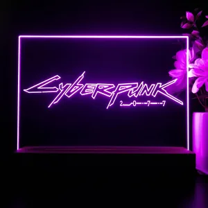 Cyberpunk 2077 Logo LED Desk Light