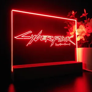 Cyberpunk 2077 Logo LED Desk Light