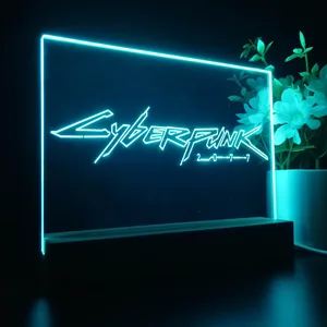 Cyberpunk 2077 Logo LED Desk Light