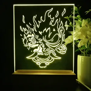 Cyberpunk 2077 Night City Samurai LED Desk Light