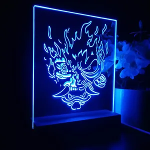 Cyberpunk 2077 Night City Samurai LED Desk Light