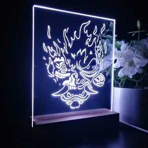 Cyberpunk 2077 Night City Samurai LED Desk Light